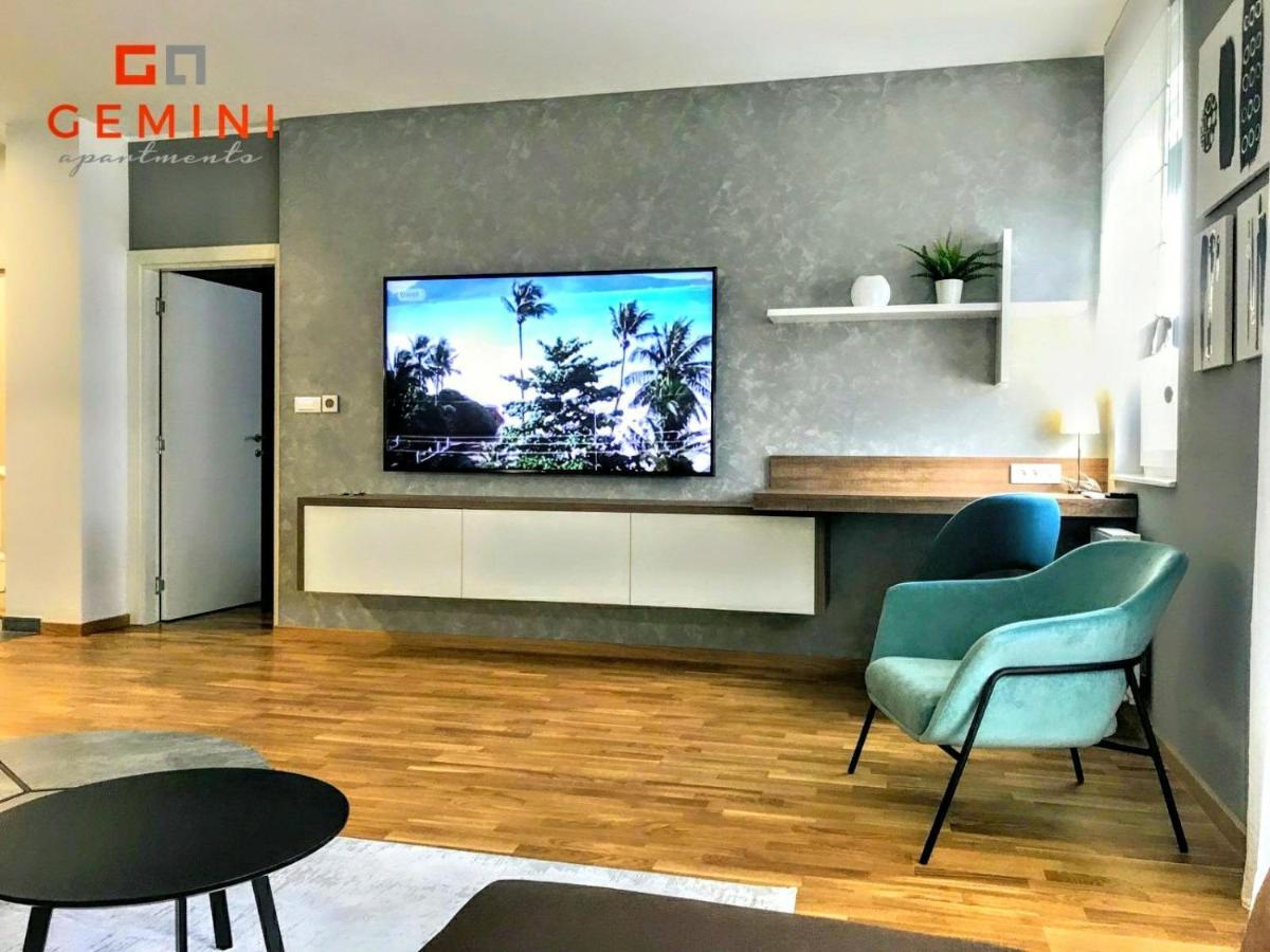 Gemini Apartment 3 - Modern Apartment With City View Нови-Сад Экстерьер фото